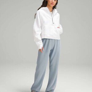 lululemon Scuba Oversized Half-Zip Hoodie Size M/L White New with Tag